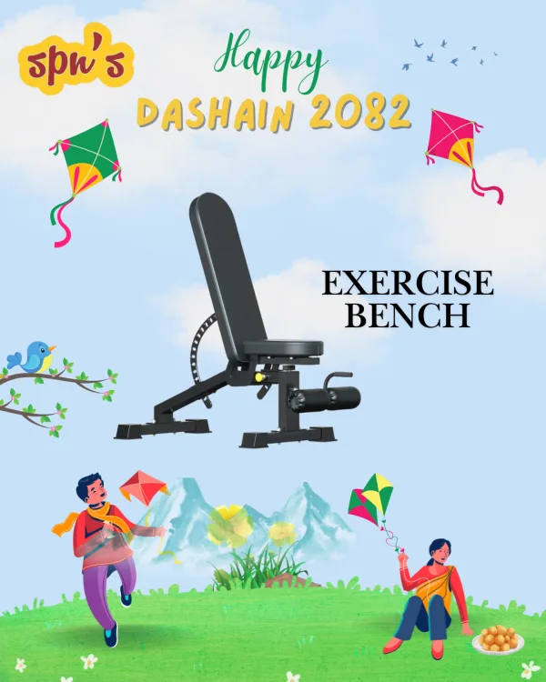 Spn'S Adjustable Professional Fitness Bench Multifunctional Dumbbell Chair | Exercise Bench Heavy Quality